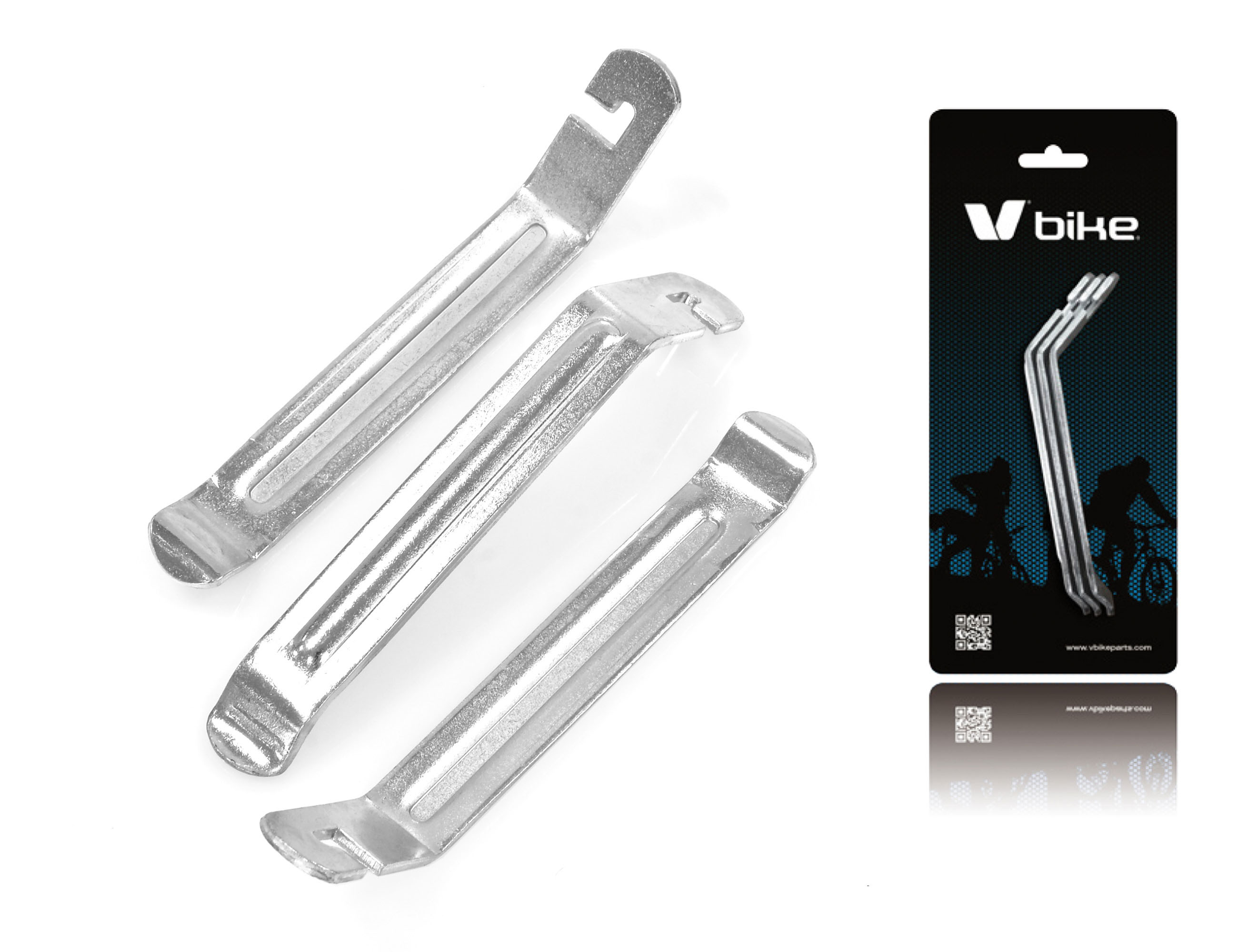 portabultos de acero desmontable para bicicleta - modelo cicloturismo