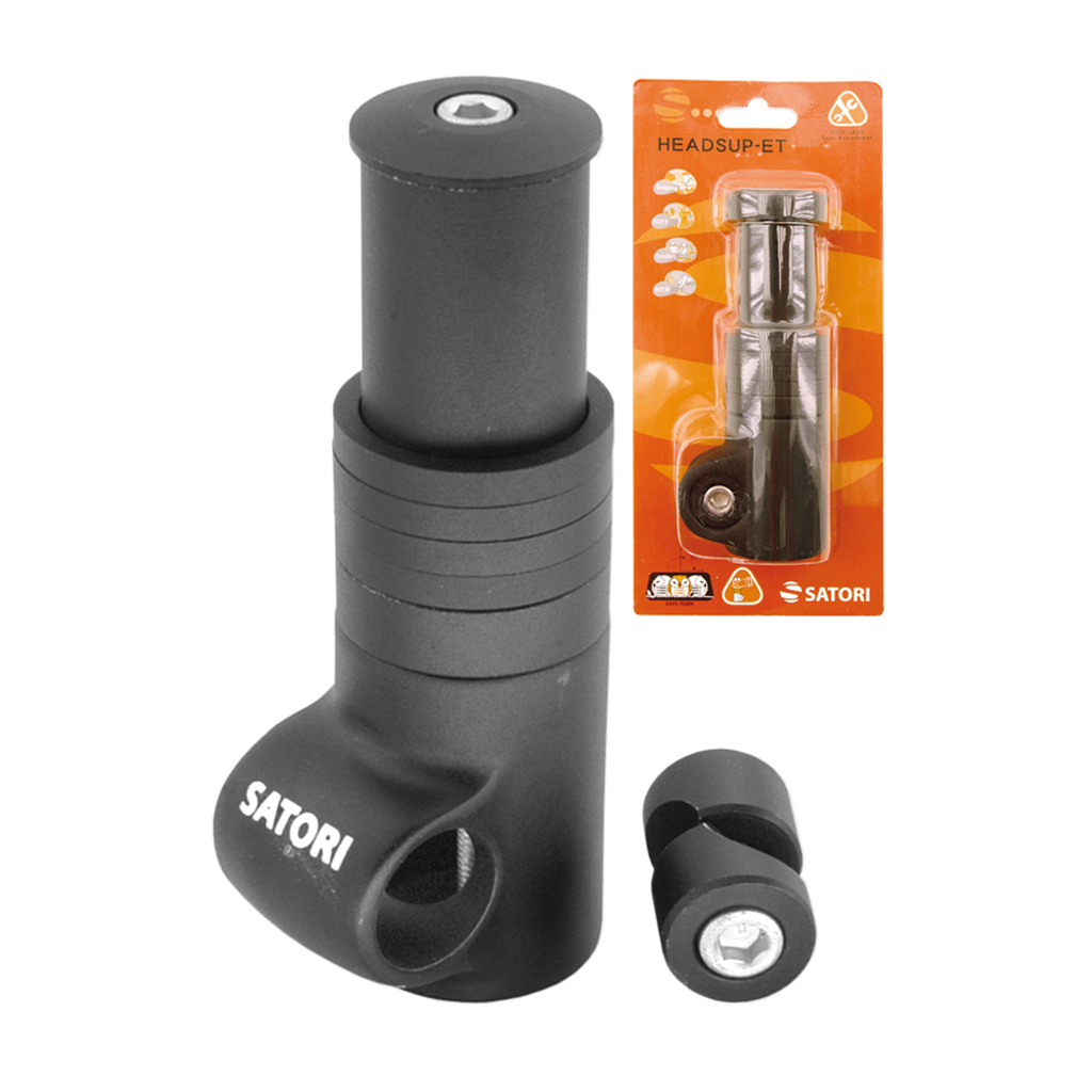 elevador de potencia allen aluminio 28,6mm h:117mm bici bicicleta
