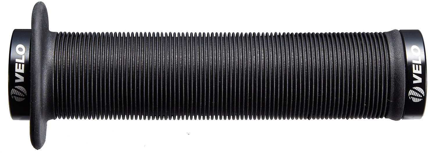 VELO Puños VELO 145mm sinteticos con tope grande color negro - Imagen 1 de 1