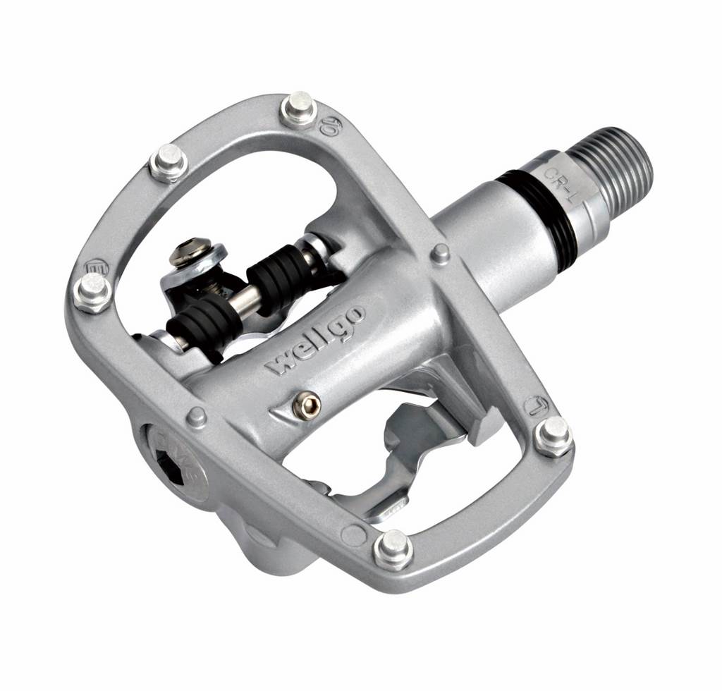 par pedales mtb plataforma/clip aluminio eje cr-mo sellado wellgo r120b