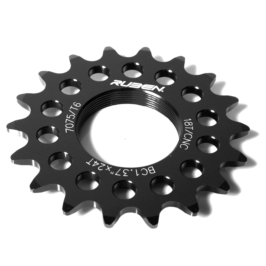 piñon fijo fixie 14 dientes color negro