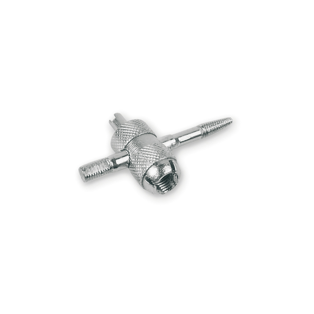 llave multi herramienta para válvula - desmontador de obus/cámara de válvula para bicicleta - terraja válvula con 4 funciones