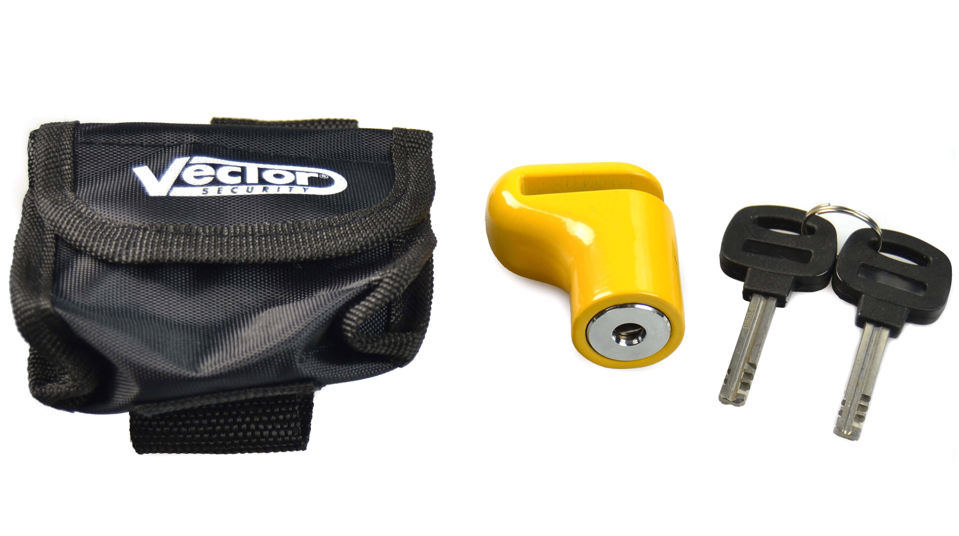 candado de disco snake vector - alta seguridad para motos y bicicletas