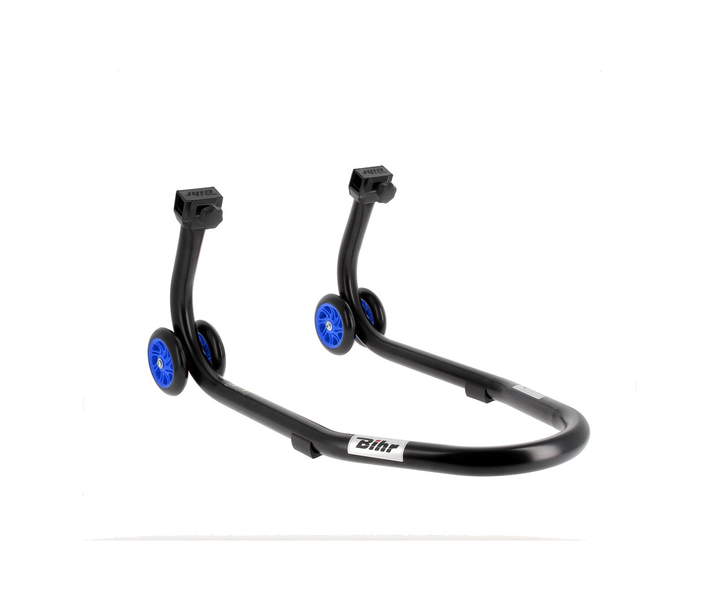 caballete delantero ruedas azules home track front stand
