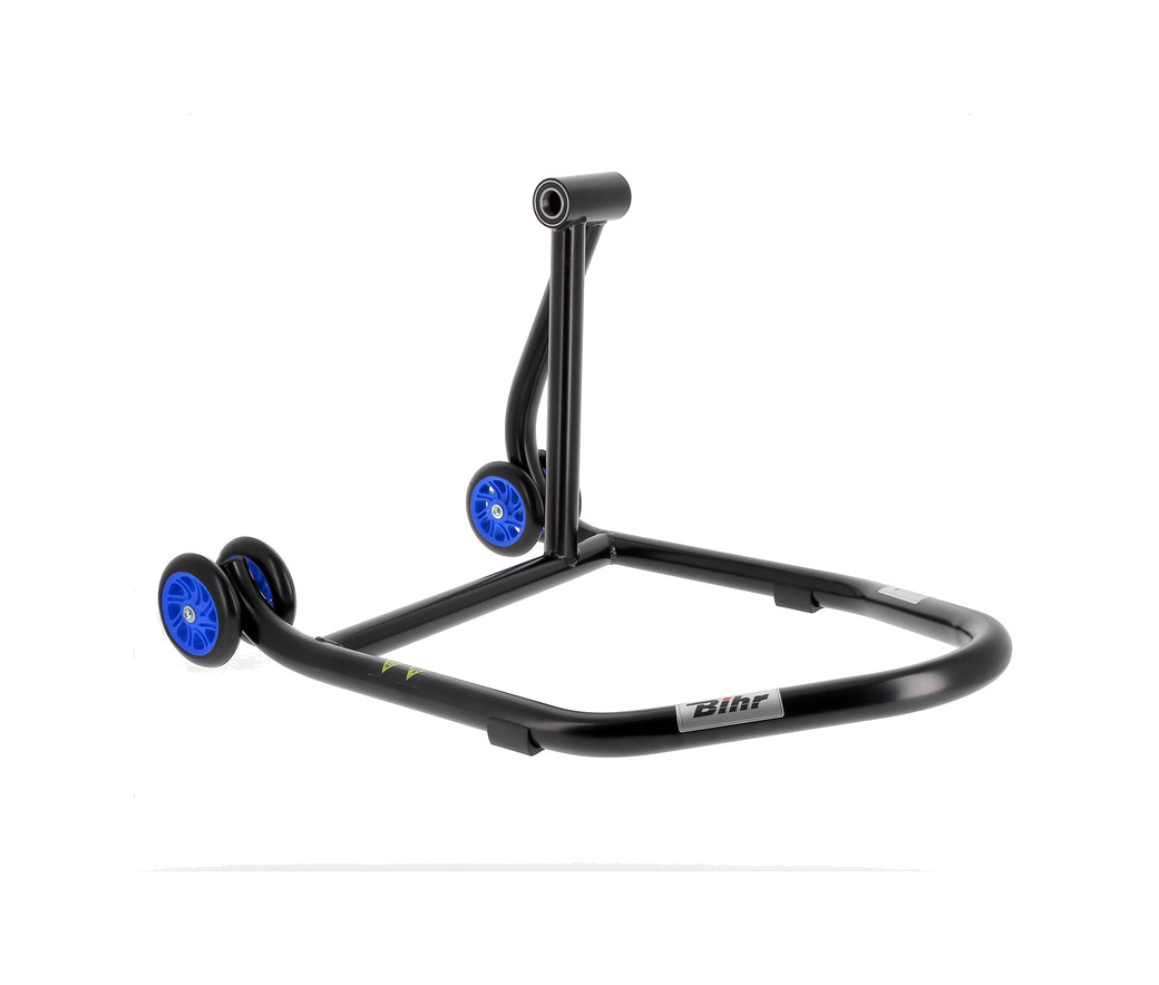 caballete monobrazo derecho ruedas azules mono-stand home track