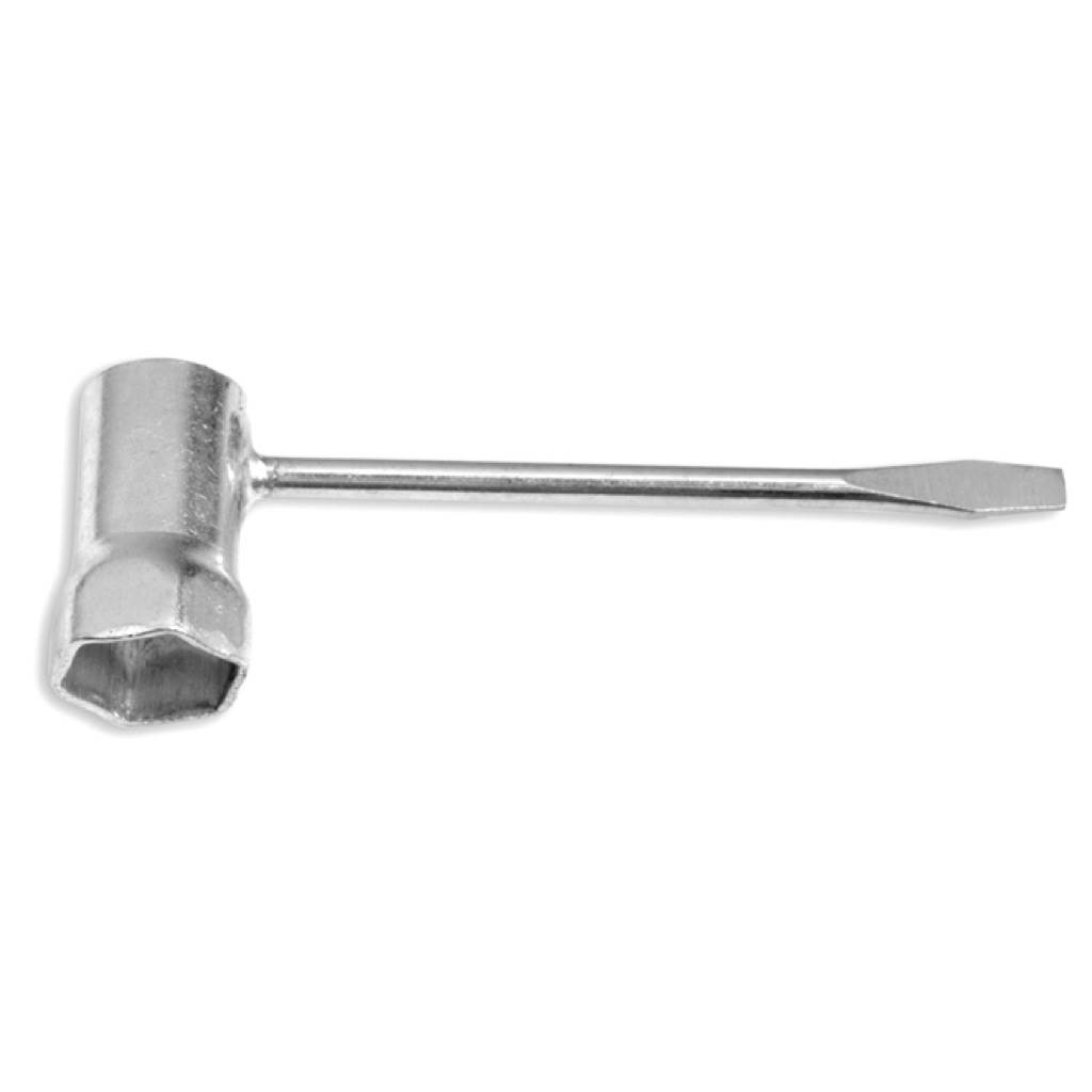 llave de bujía con destornillador para ciclomotores - hex.21mm