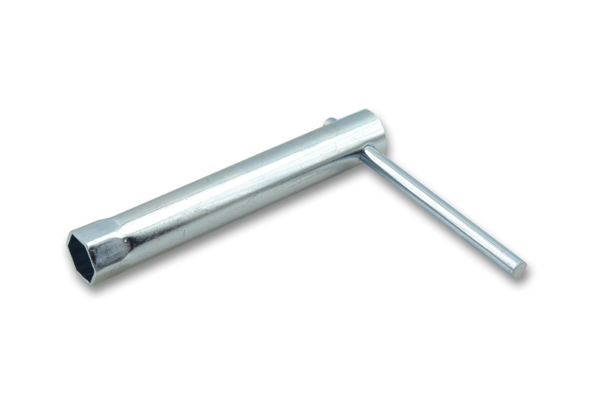 llave de bujía con palanca exagono 18mm