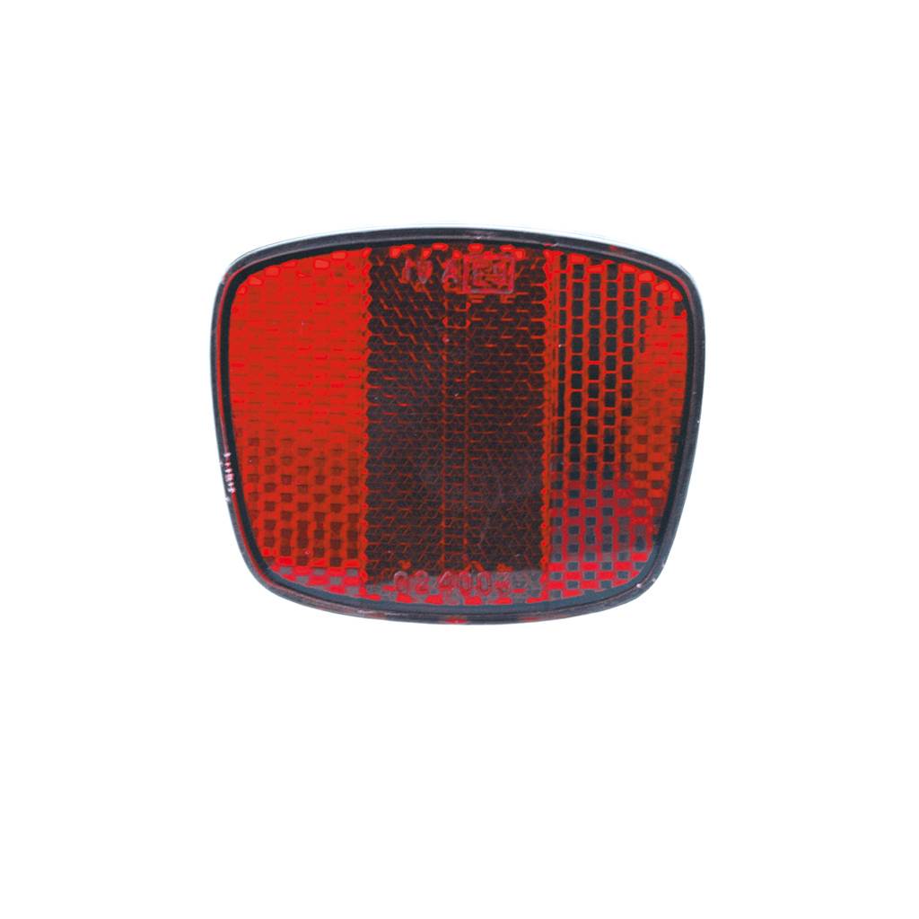 reflector catadióptrico btt mtb con soporte de sujeción a tija o cuadro - reflectante trasero regulable