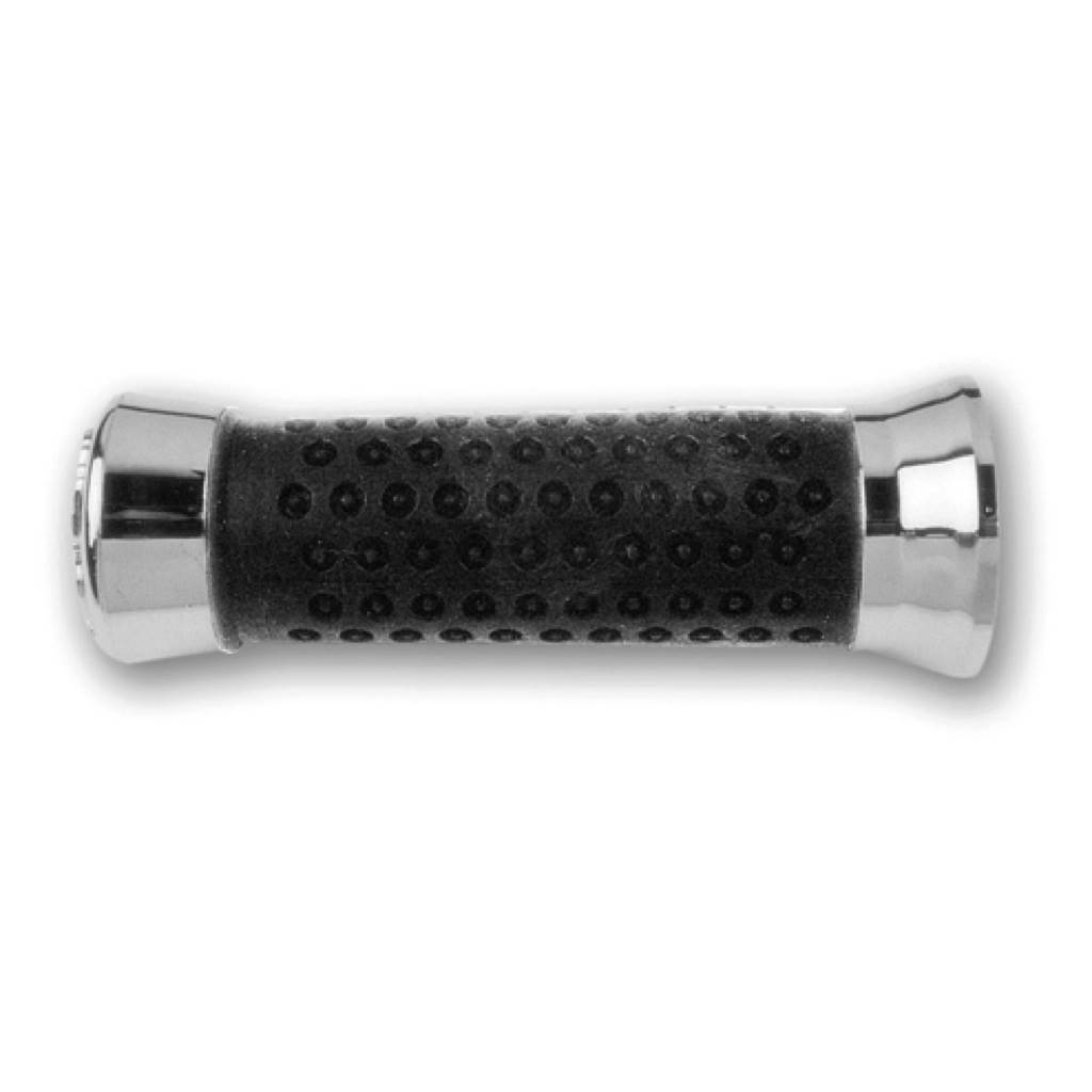 puños de moto custom cromados para manillar de ø 22.2mm eagle spirit