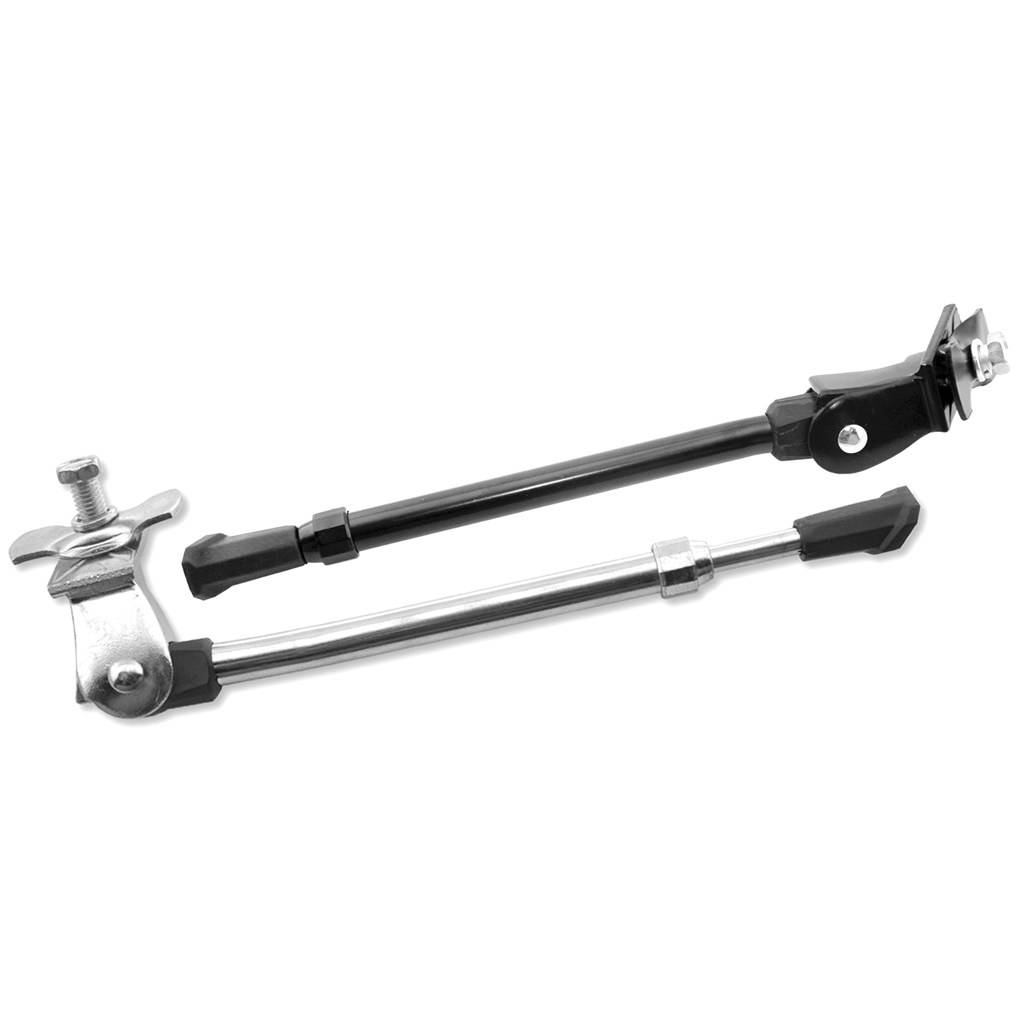 caballete pata soporte regulable de aluminio para bicicletas - v bike