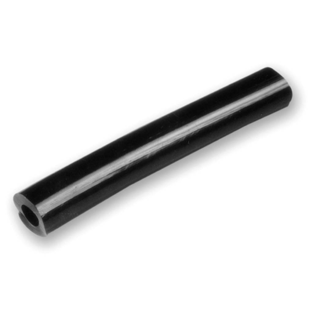 rollo de 50m de macarrón de gasolina de neopreno negro 2.5x5