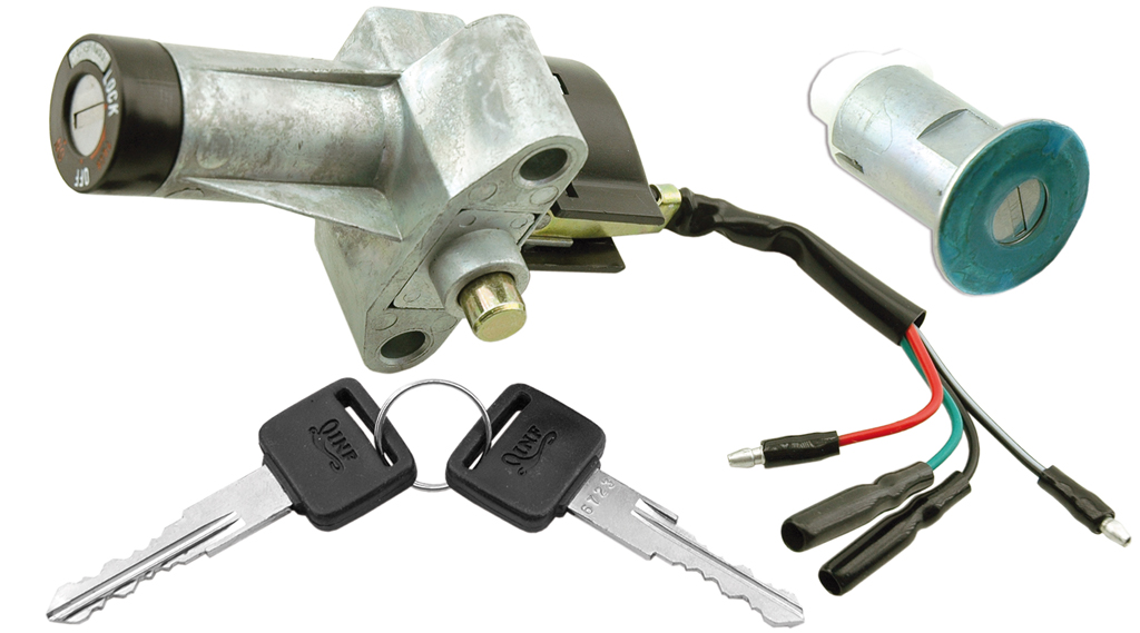 cerradura de contacto y llave de encendido para viga original