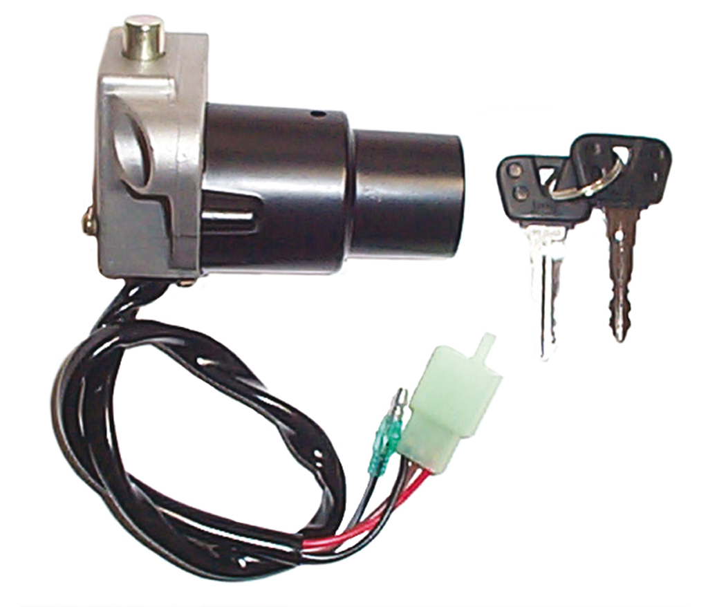 cerradura de contacto con llave para motocicletas, juego de llaves incluido