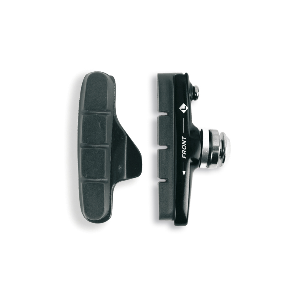 2x zapatas carretera compatibles con campagnolo portazapatas negro bici biciclet
