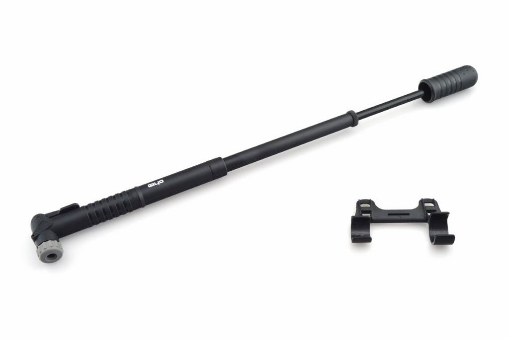 bomba inflador bici telescopica con manometro indicador presta y schrader fina g - giyo