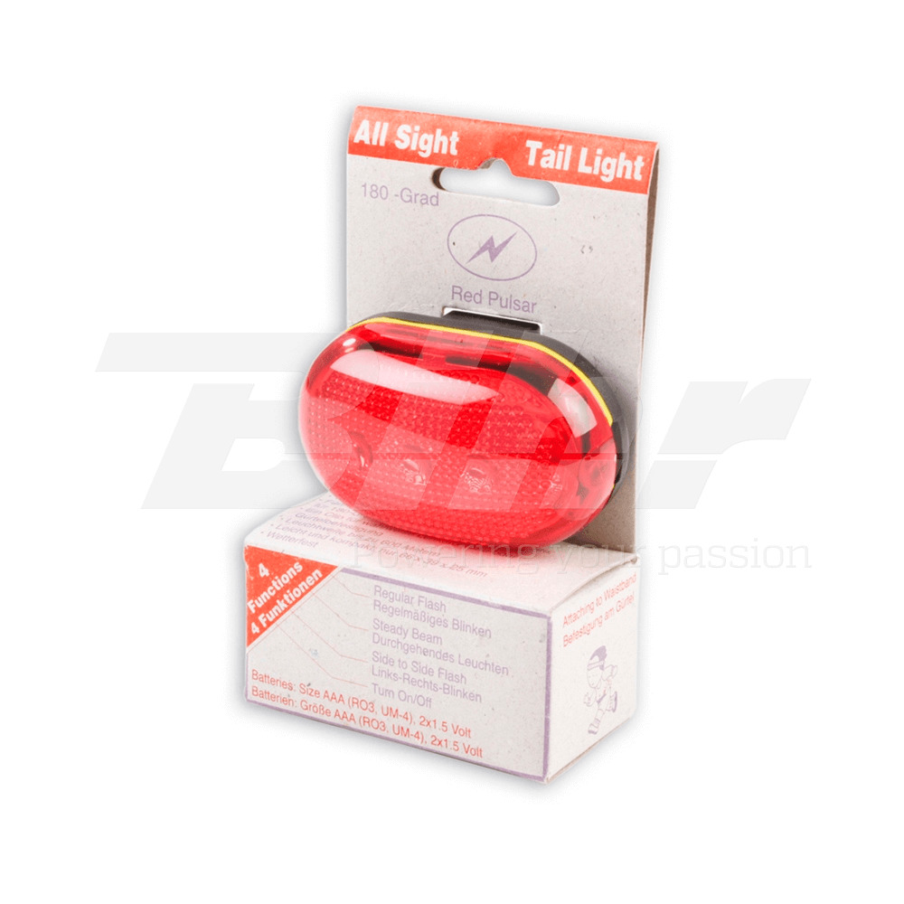 linterna piloto trasero intermitente 3 funciones 3 leds sujeccion a tija o cuadr