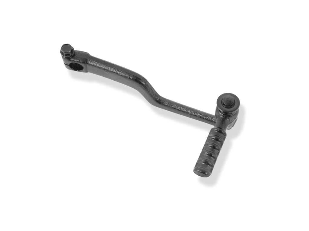 pedal de pata de arranque de aluminio para motocicletas - color negro
