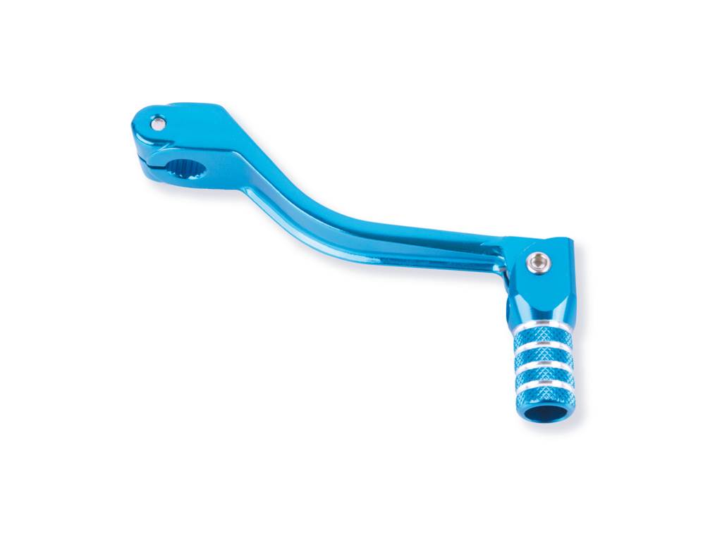 pedal de leva cambio de aluminio gris