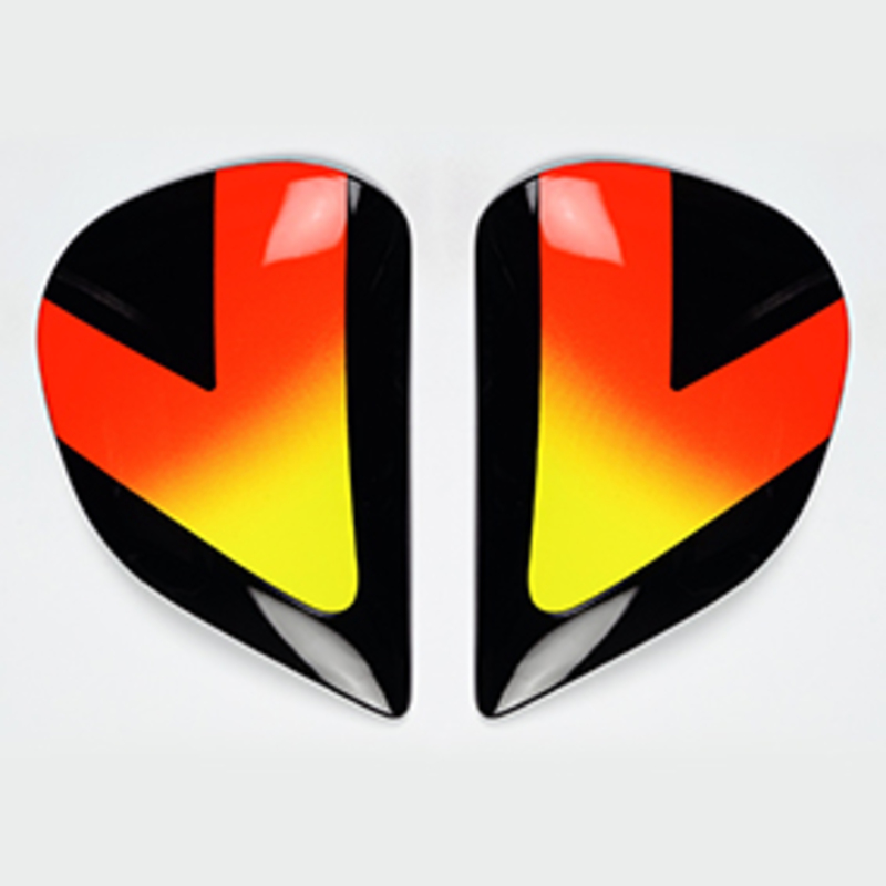 recambio tapas laterales répilca para casco superadsis j system schwantz´95 chaser-v/pro