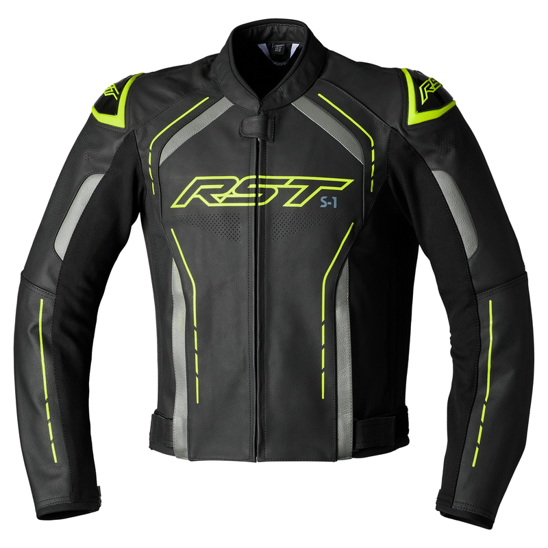 chaqueta moto touring de cuero hombre s1