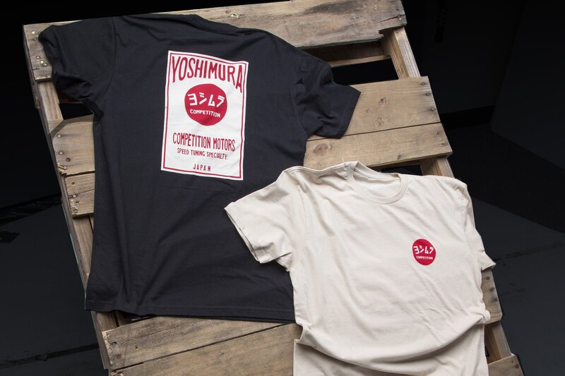camiseta manga corta casual competition motors