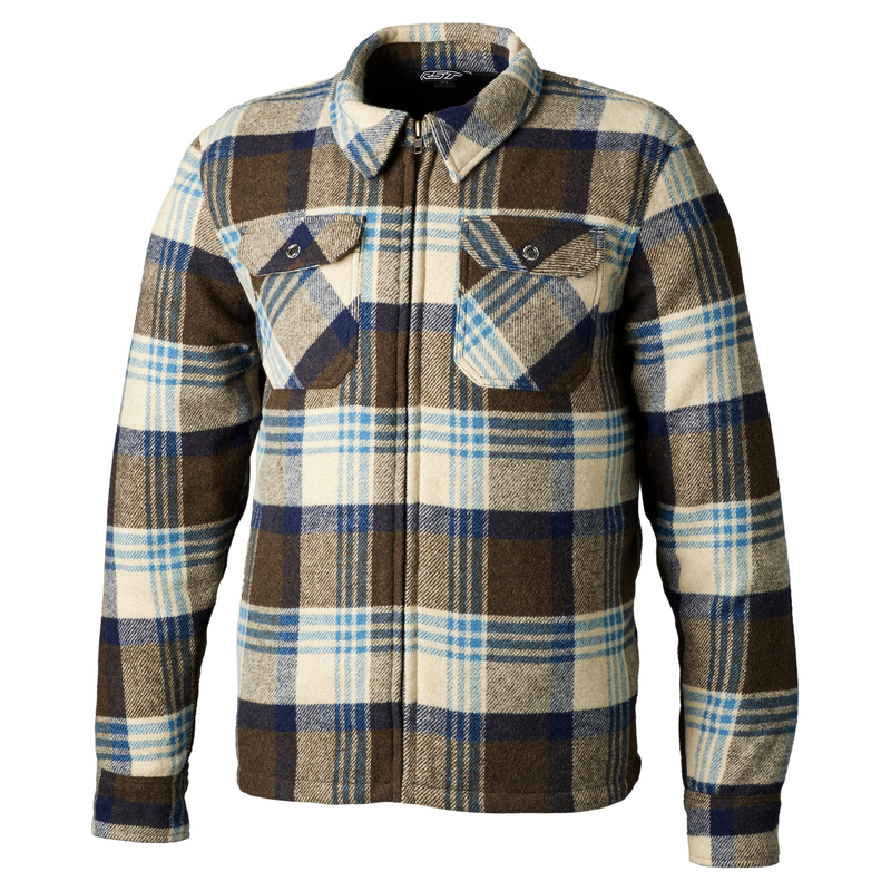 chaqueta moto urban textil hombre brushed ce