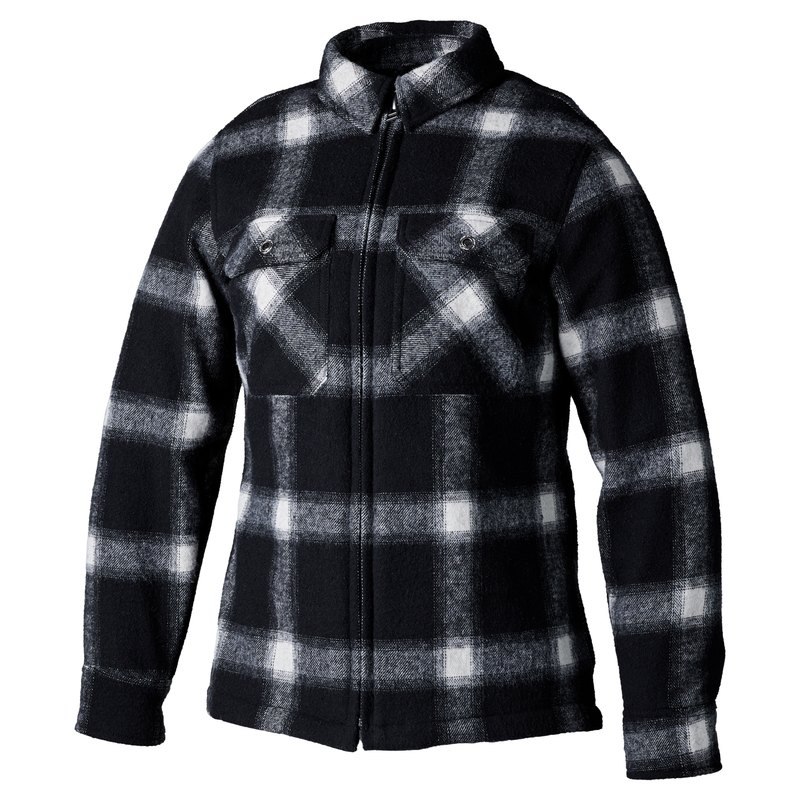 chaqueta moto urban textil mujer brushed ce