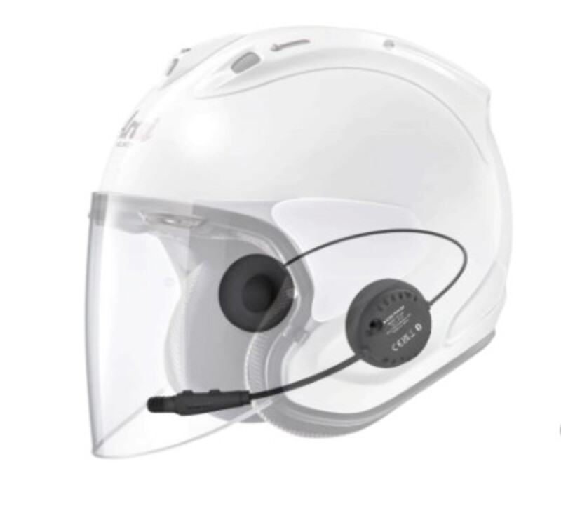 intercomunicador para casco moto acs-ram arai sz-r vas de sena