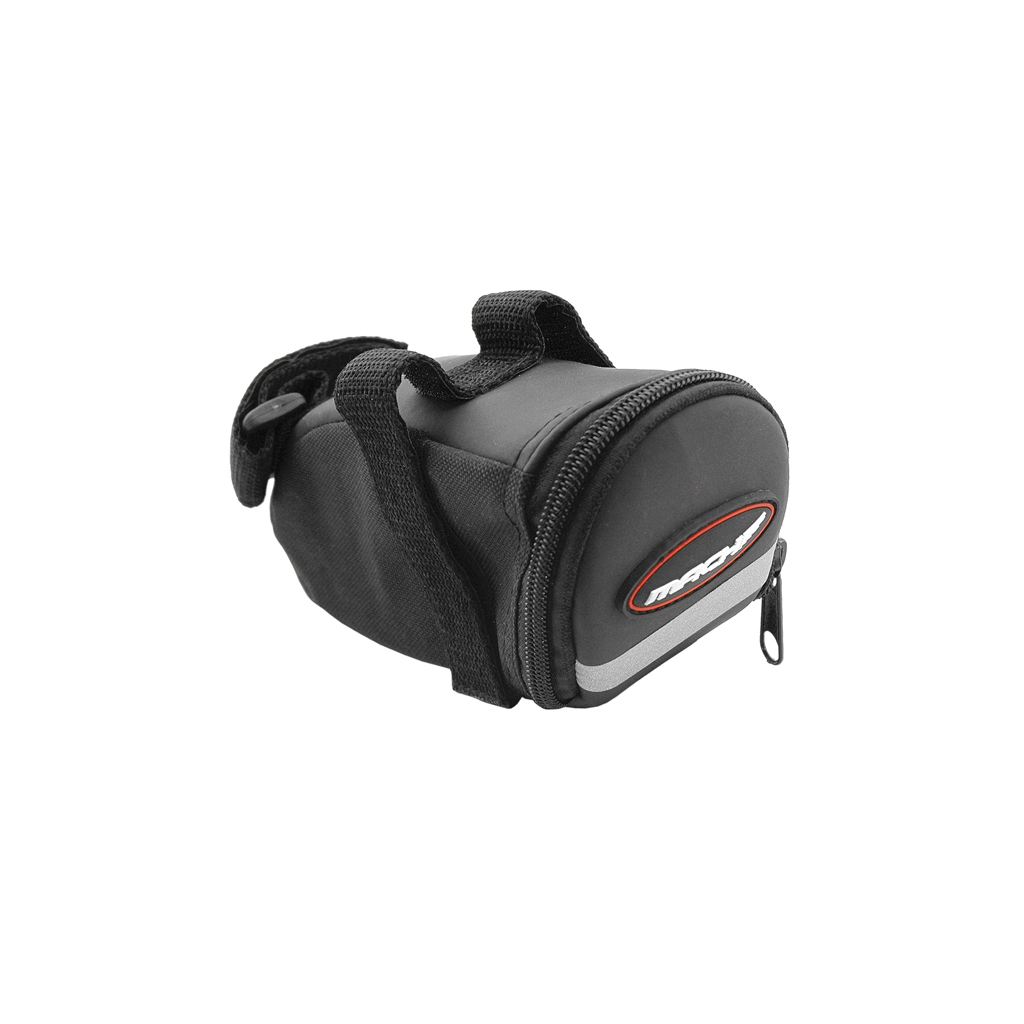 bolsa portaherramientas para bicicleta - anclaje con velcros al sillín