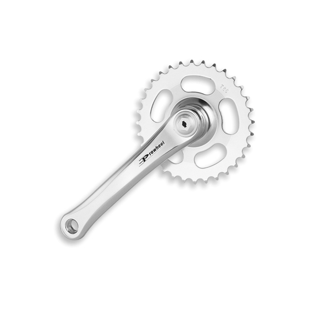 plato y bielas singlespeed bmx fixed 170mm 33 dientes bici bicicleta prowheel