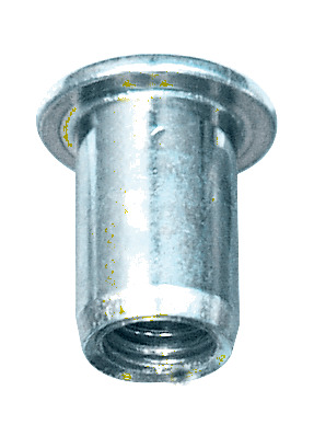 tuercas remachables lisa de acero m8 20 u