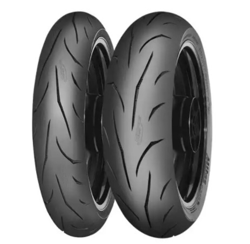 neumático cubierta moto sport force+ ev 180/55zr17 (73w) tubeless evolution