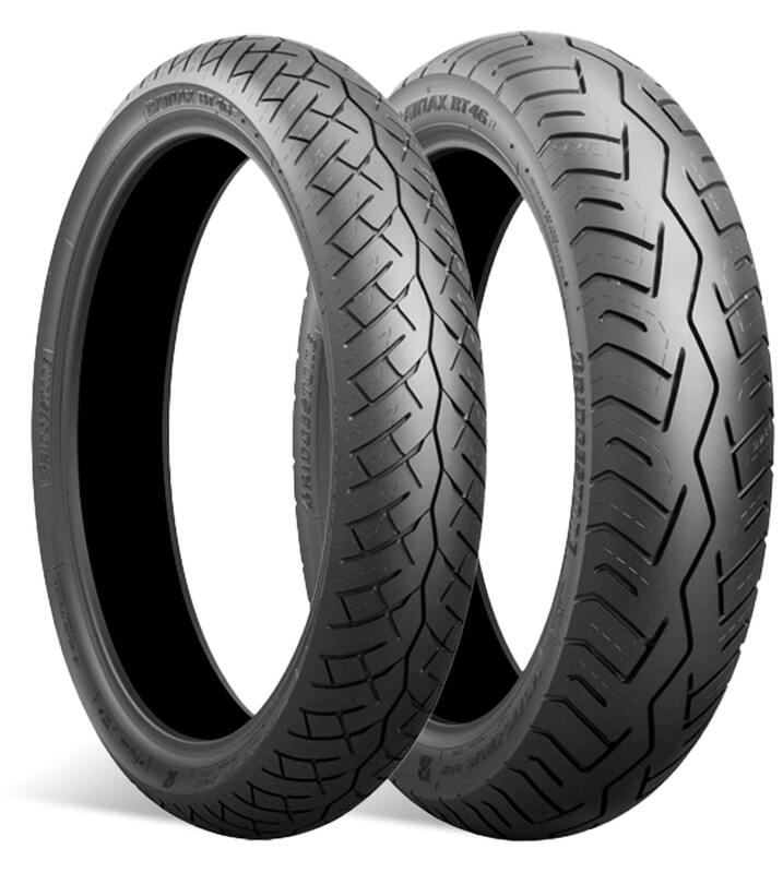 BRIDGESTONE Drahtreifen vorne BATTLAX BT46 110/90-18 61V TUBELESS - Bild 1 von 1