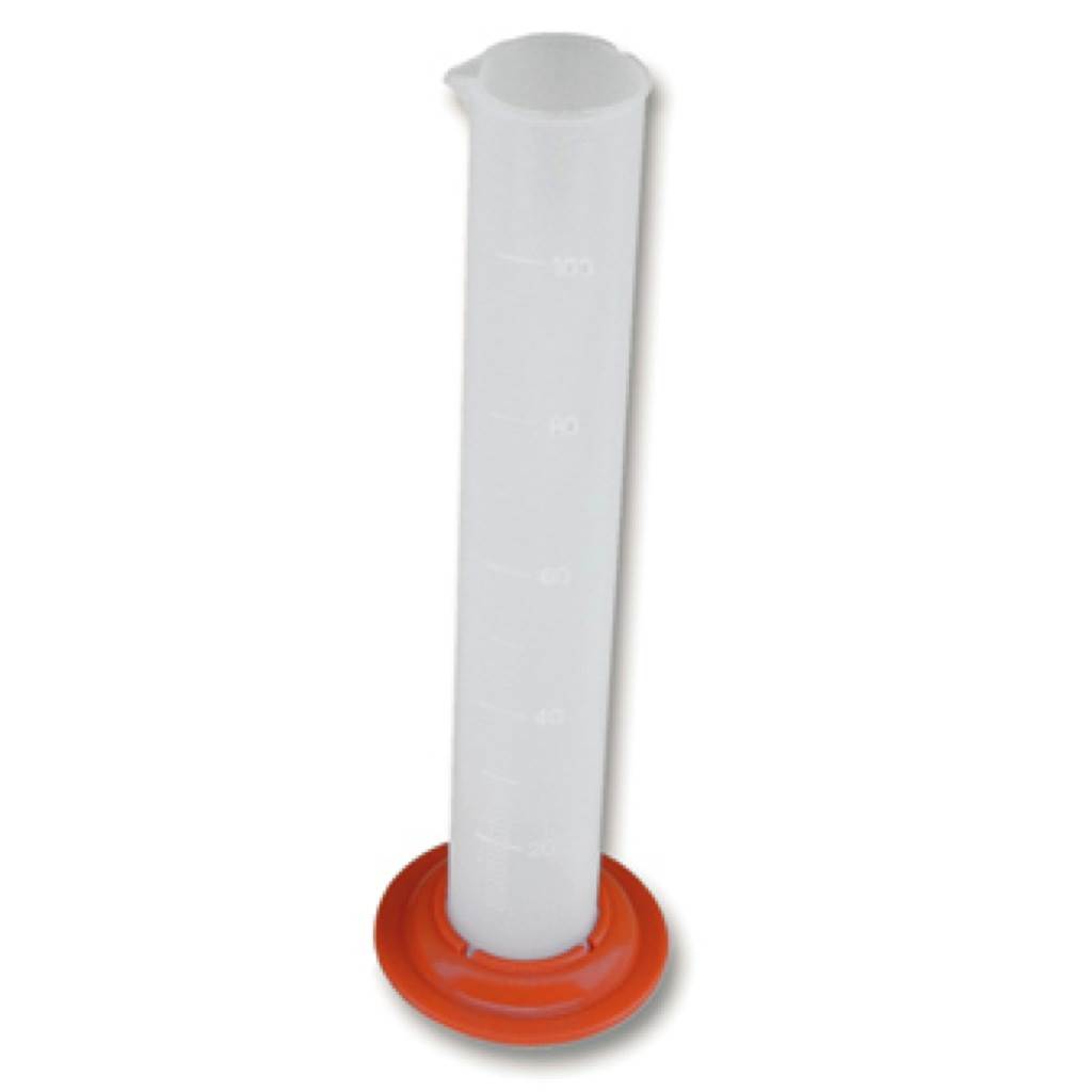 probeta tubo recipiente mezcla aceite/gasolina 100 ml