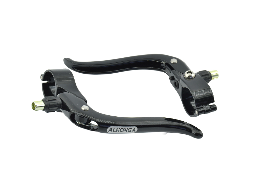manetas de freno singlespeed 22 2 negro diseño fixie tipo triathlon