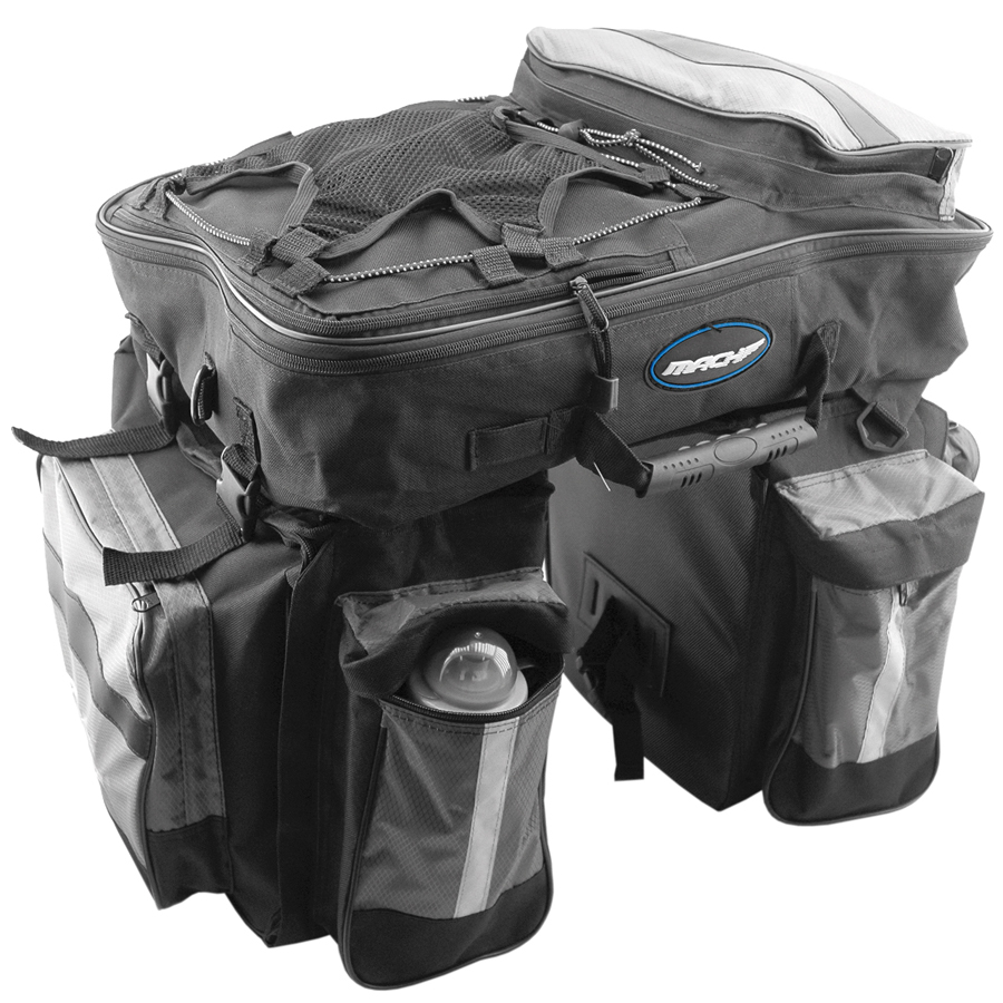 alforjas bolsas bicicleta oversize al portabulto trasero 64l bici bicicleta