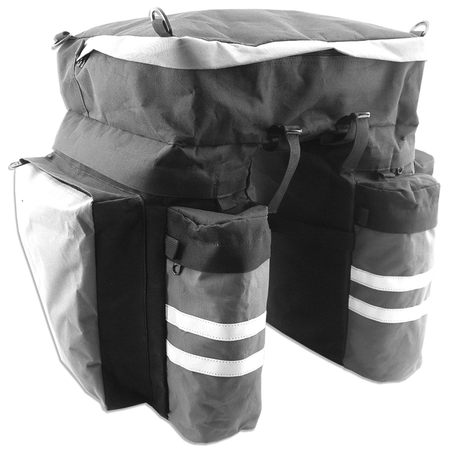alforjas para bicicleta de 50l reforzadas