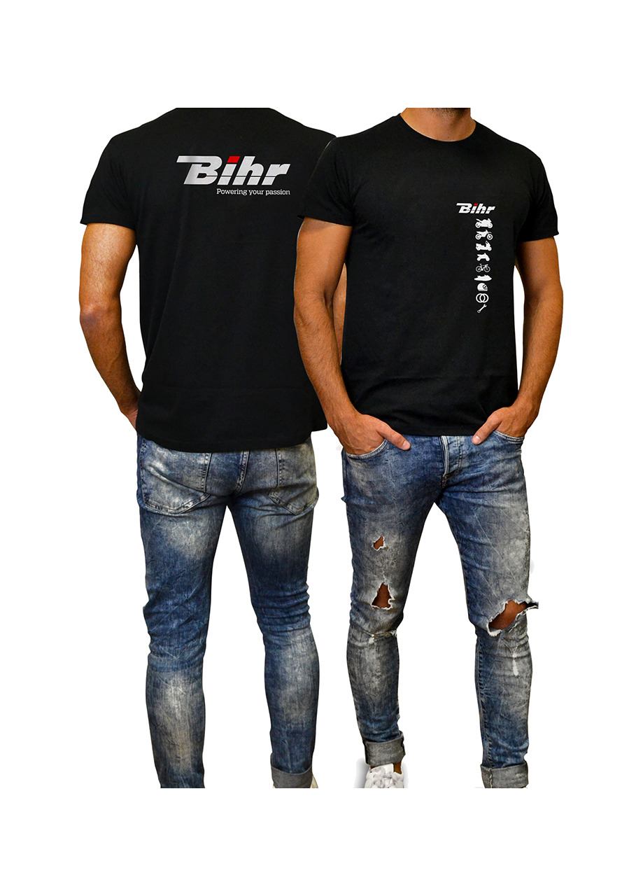 camiseta con logotipo bihr 2017