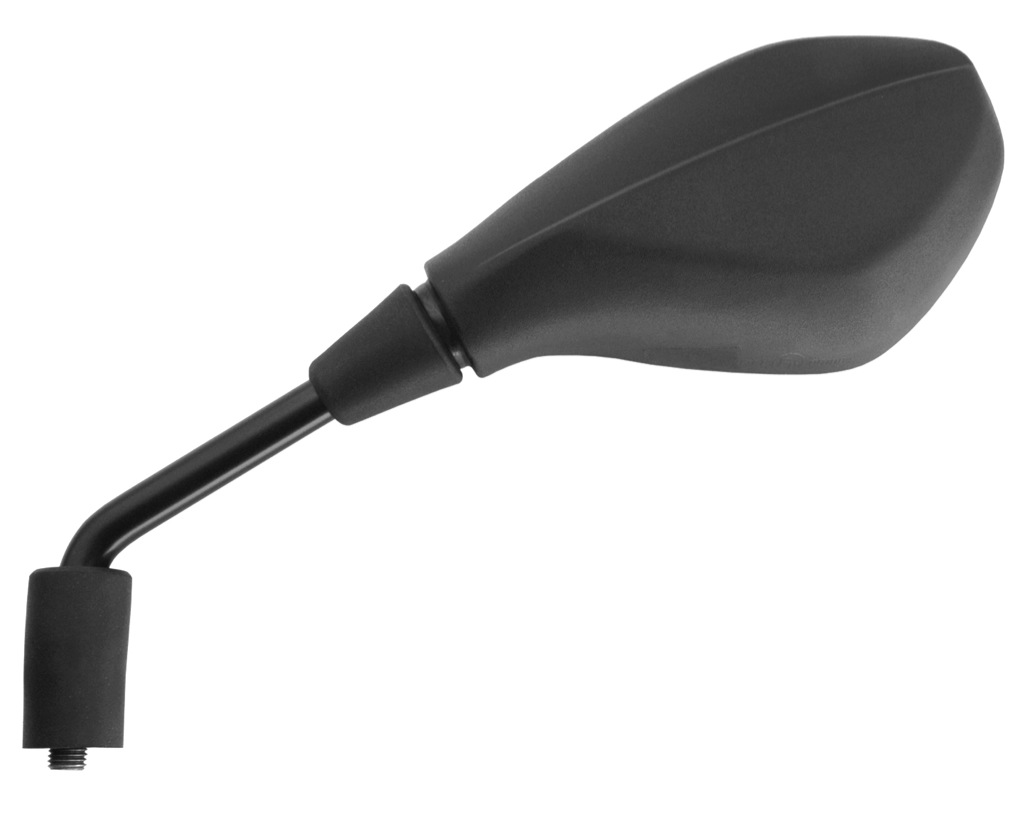 espejo retrovisor izquierdo tipo oem de plástico para manillar de moto - homologación ce
