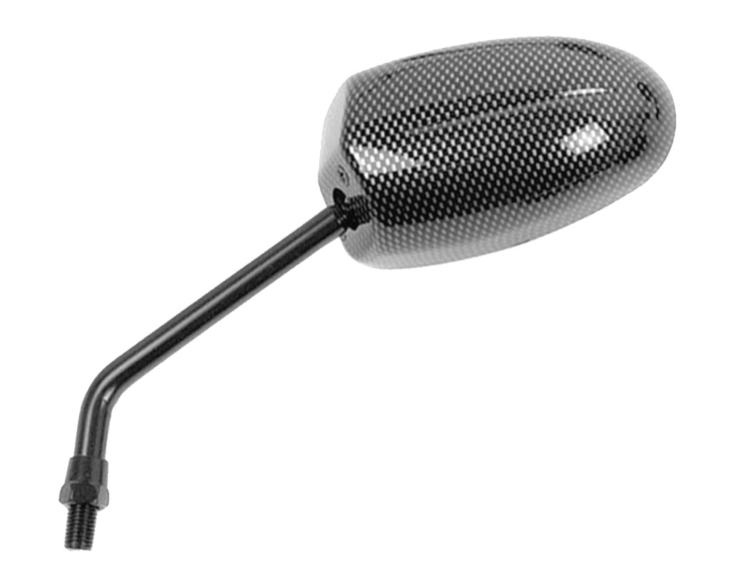 espejo retrovisor exposicion carbonlook m10 izquierdo brillo