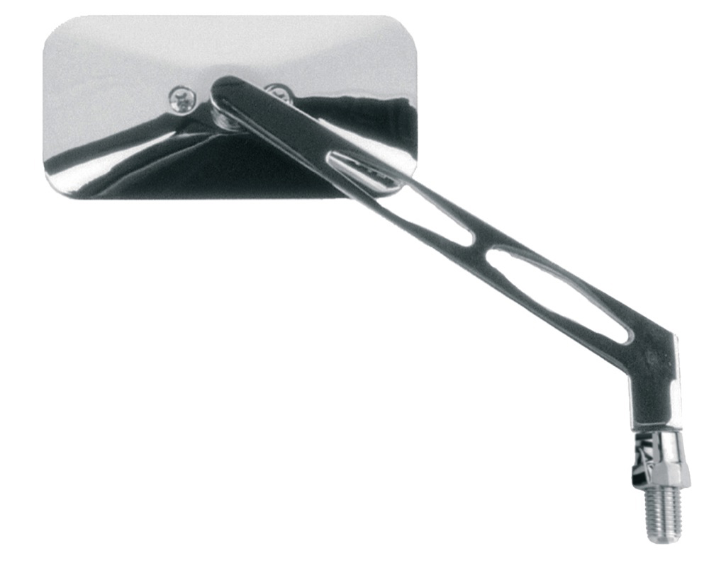espejo retrovisor custom rectangular derecho cromado