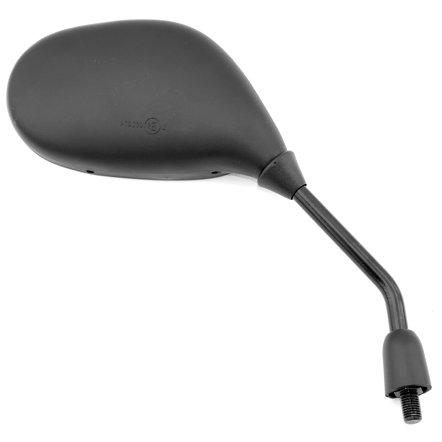 espejo retrovisor derecho vicma para moto - rosca m8/125 y m10/125, color negro, homologación ce