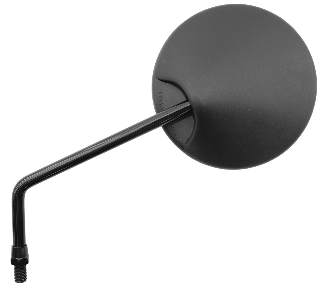 espejo retrovisor izquierdo tipo oem para manillar de moto - negro