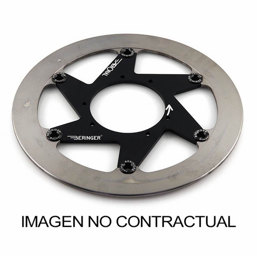 disco freno derecho para quad con pista de acero inoxidable