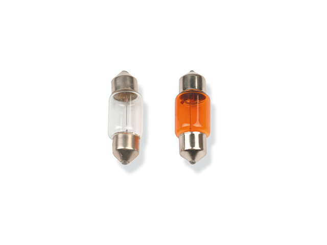 caja 10 lámparas bombilla plafonier retrovisores naranja
