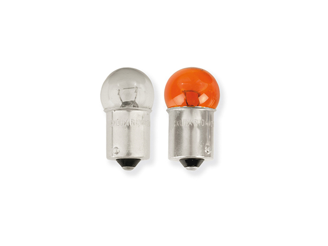lámpara bombilla naranja  12vx10w