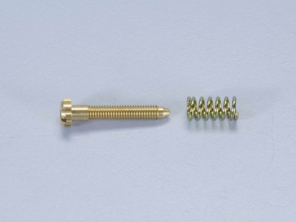 tornillo muelle ajustable minimo  polini para carburador pwk (3420109)