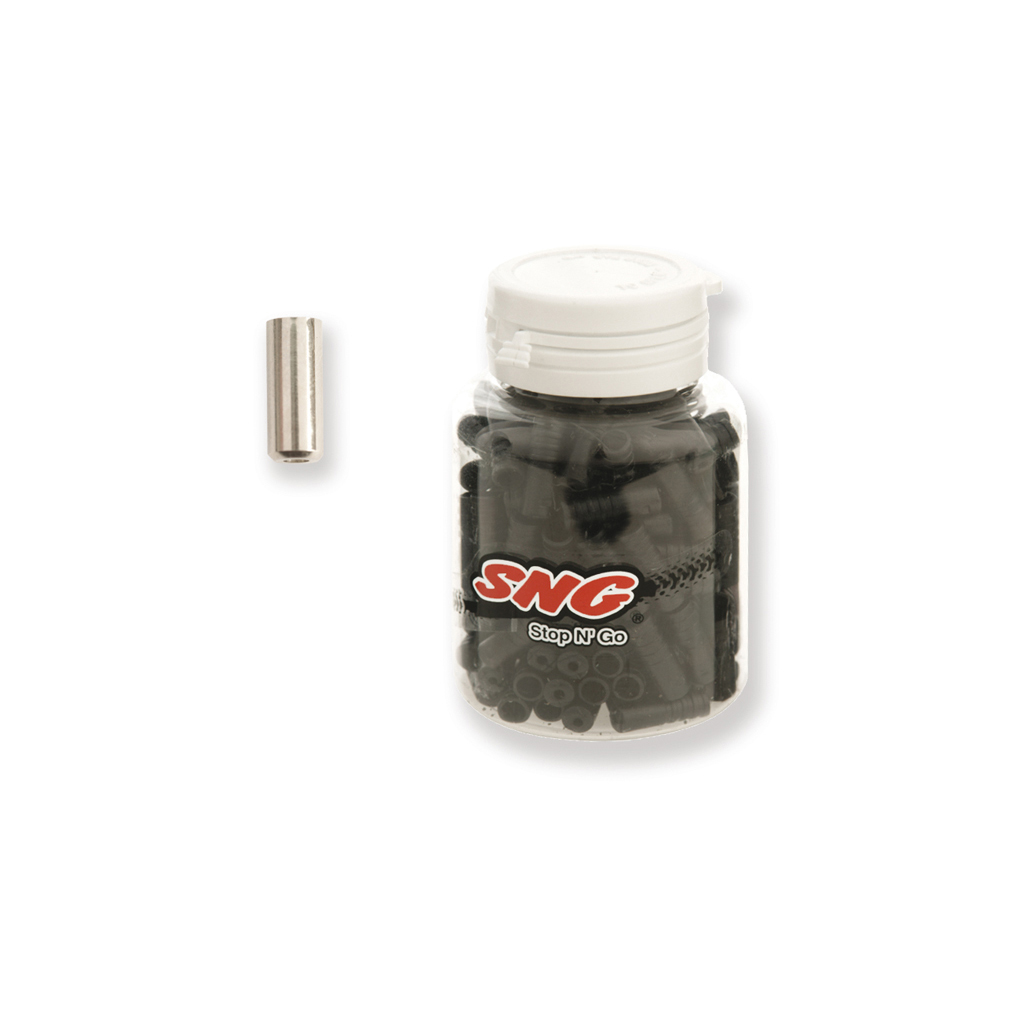 tope sirga funda cable 4 mm laton (bote 150u) bici bicicleta