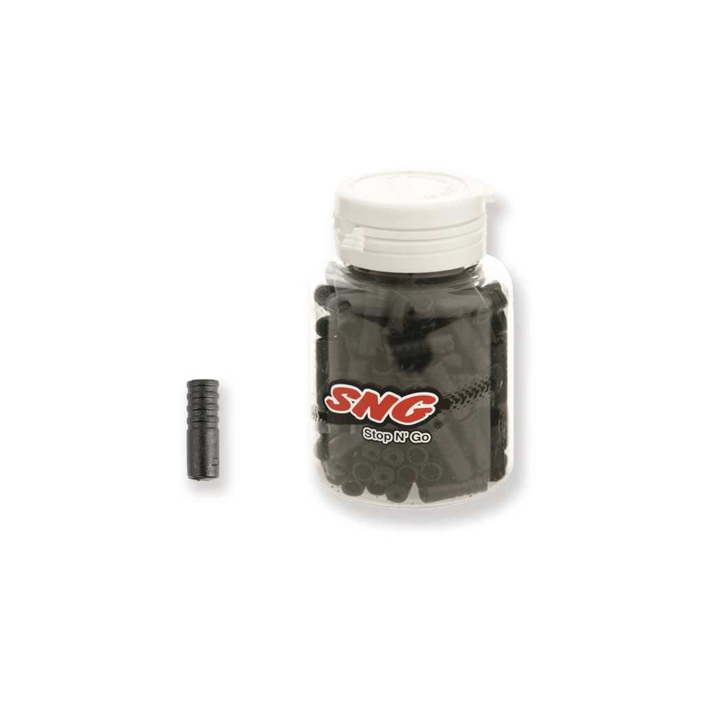 tope sirga funda cable 4 mm plastico (bote 150u) bici bicicleta