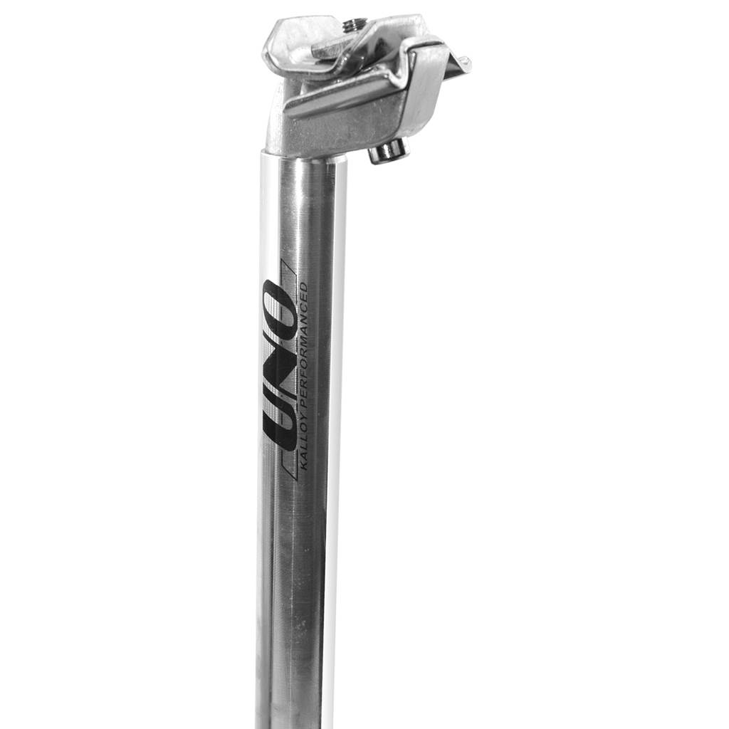 tija sillín btt aluminio plata kalloy uno